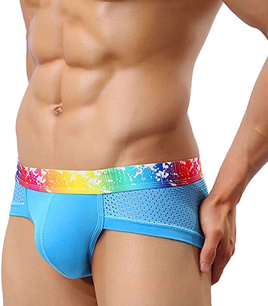 rainbow men sexy underwear